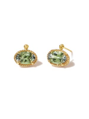 KAKERA Green Gold Earrings