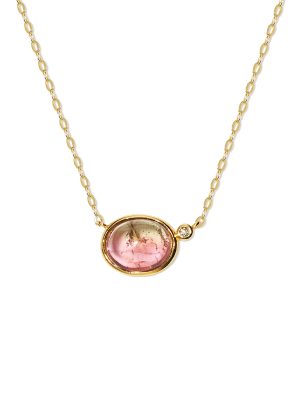 KAKERA Gold Tourmaline Necklace