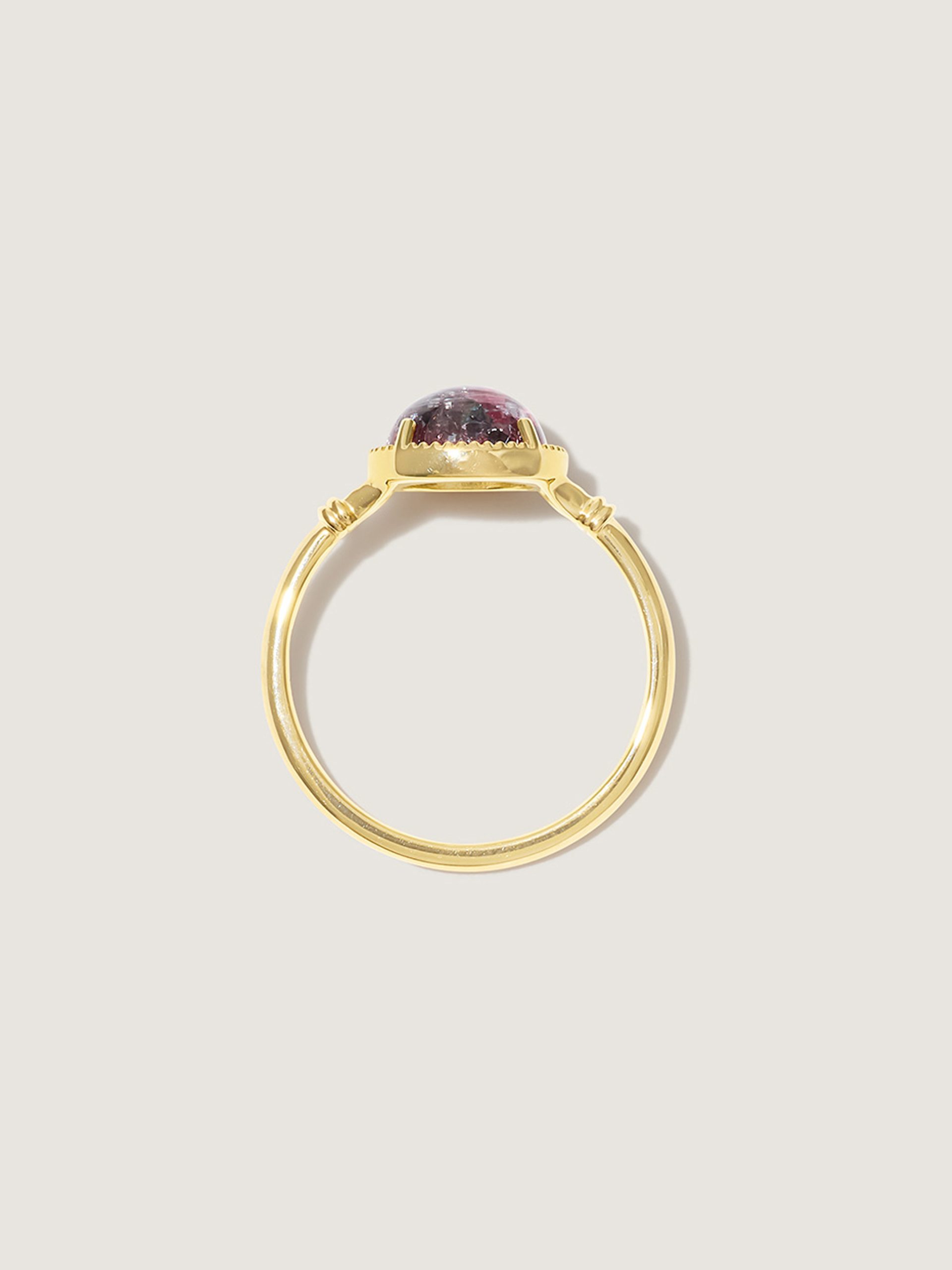 KAKERA Gold Crystal Ring - Image 2