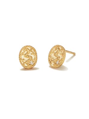 KAKERA Snake Gold Earrings