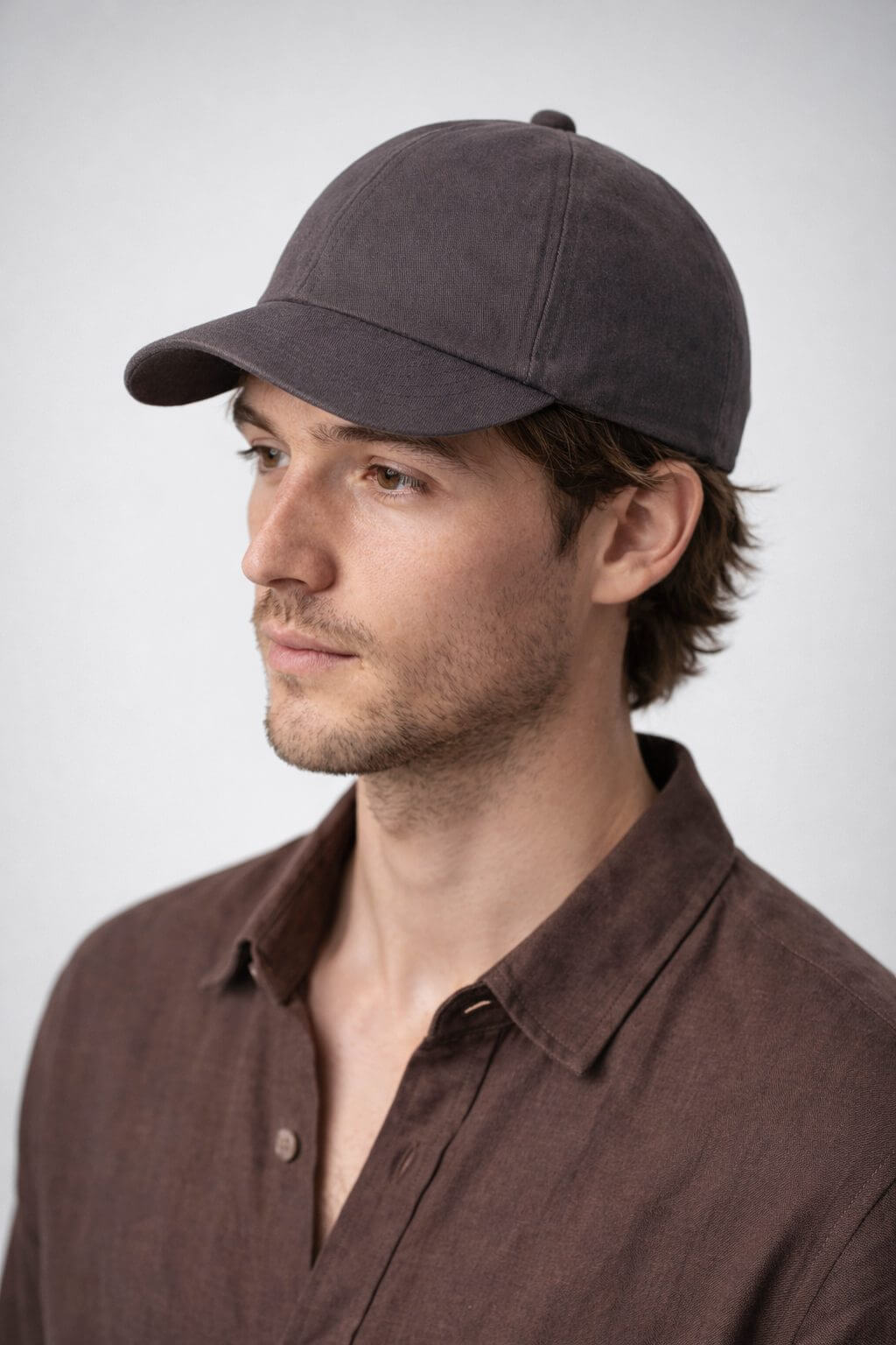 KOJI YAMANISHI Grey Baseball Hat - Image 7