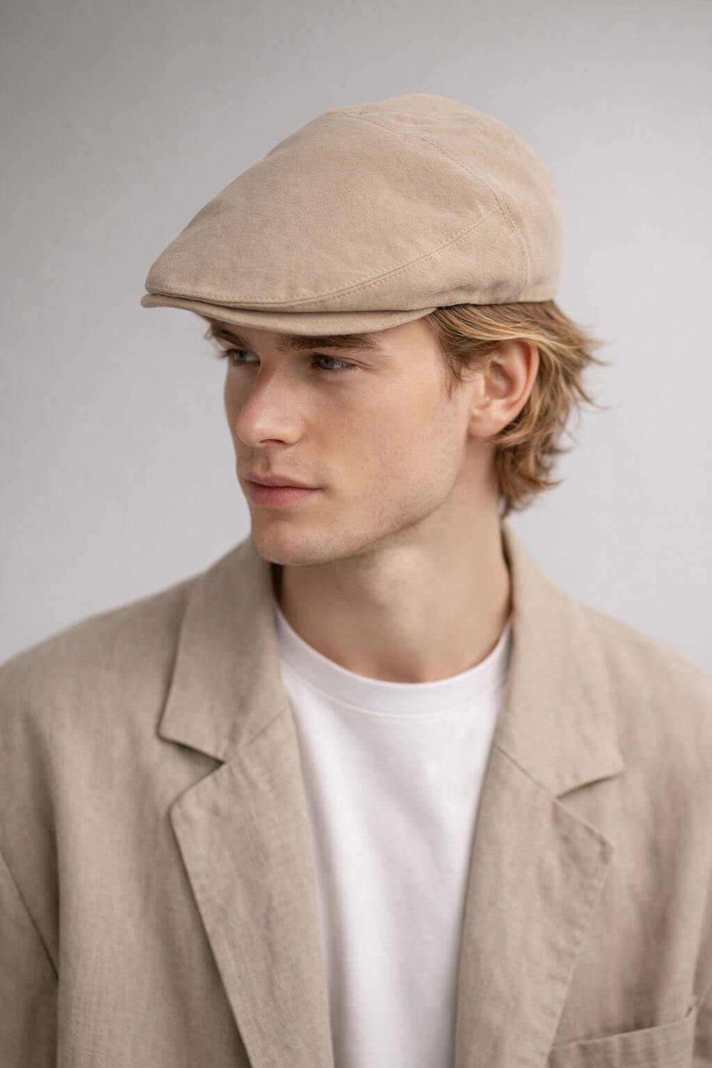 KOJI YAMANISHI Tan/Beige Fashion Hat - Image 7