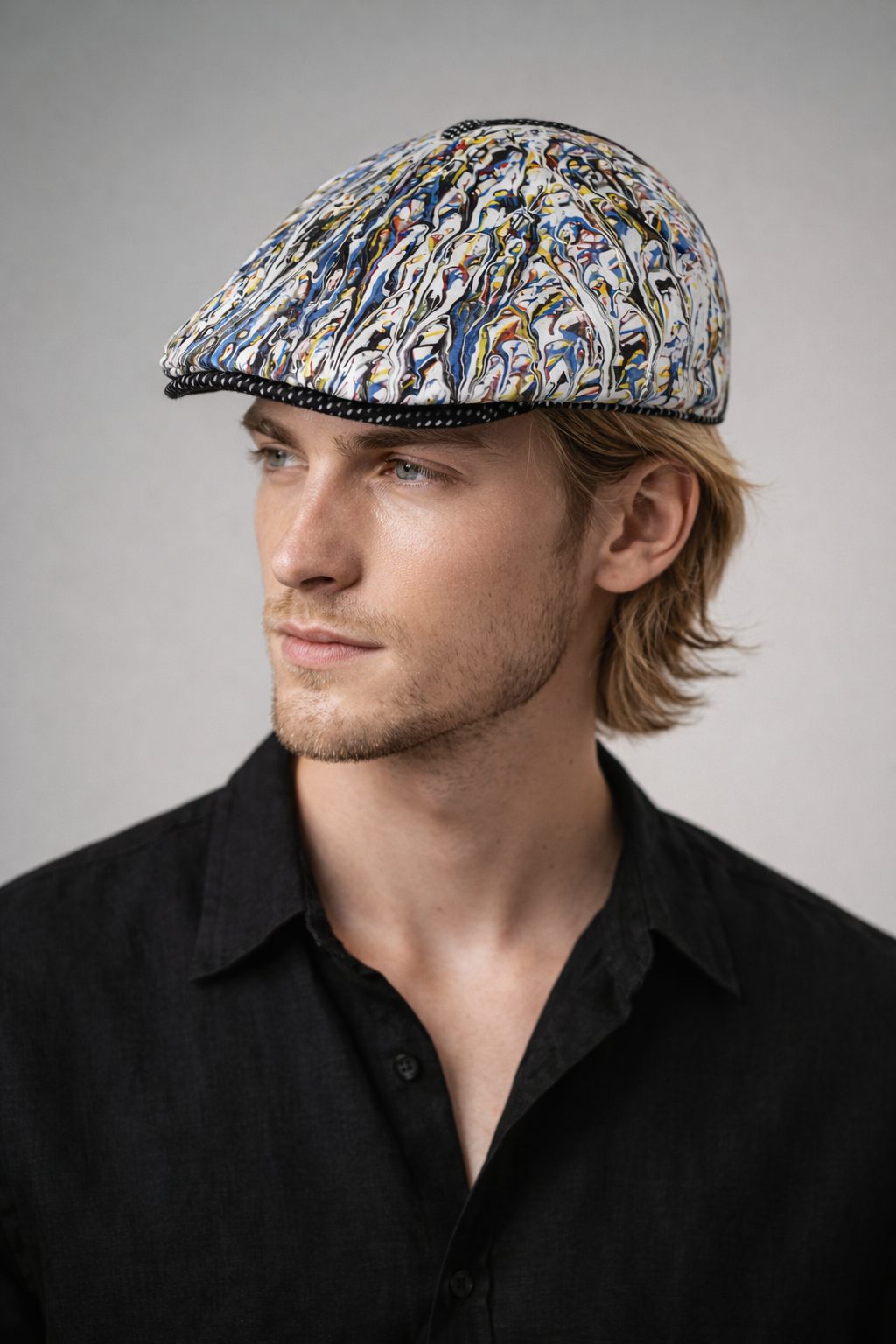KOJI YAMANISHI Multi-Color Fashion Hat - Image 8