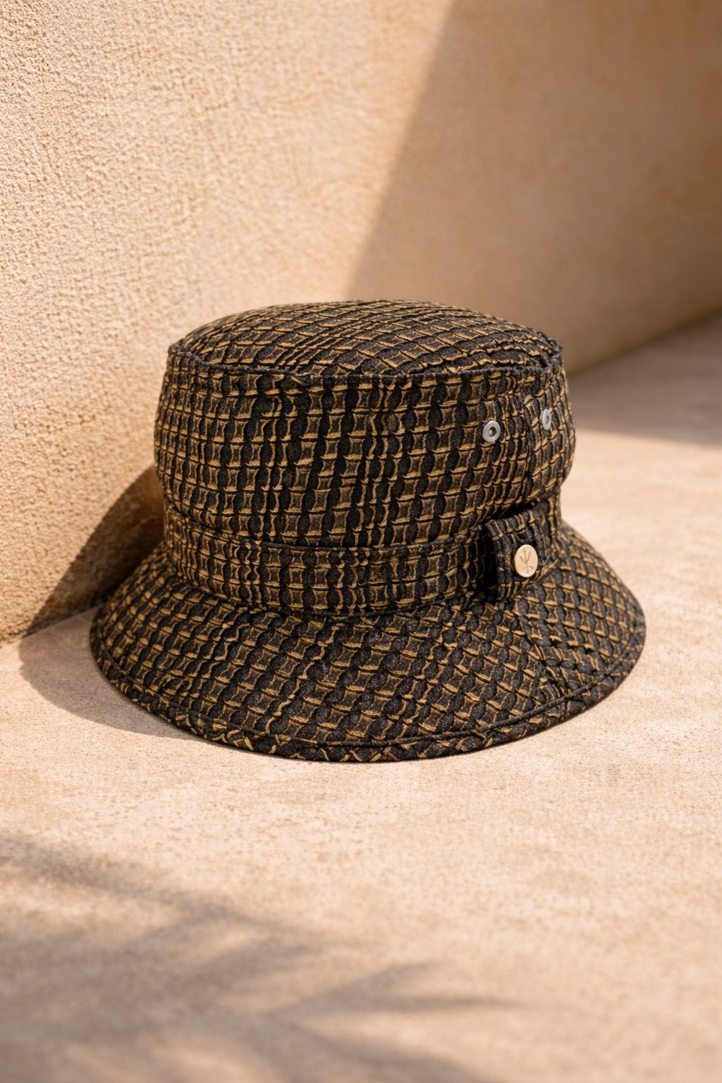 KOJI YAMANISHI Gold Fashion Hat - Image 2