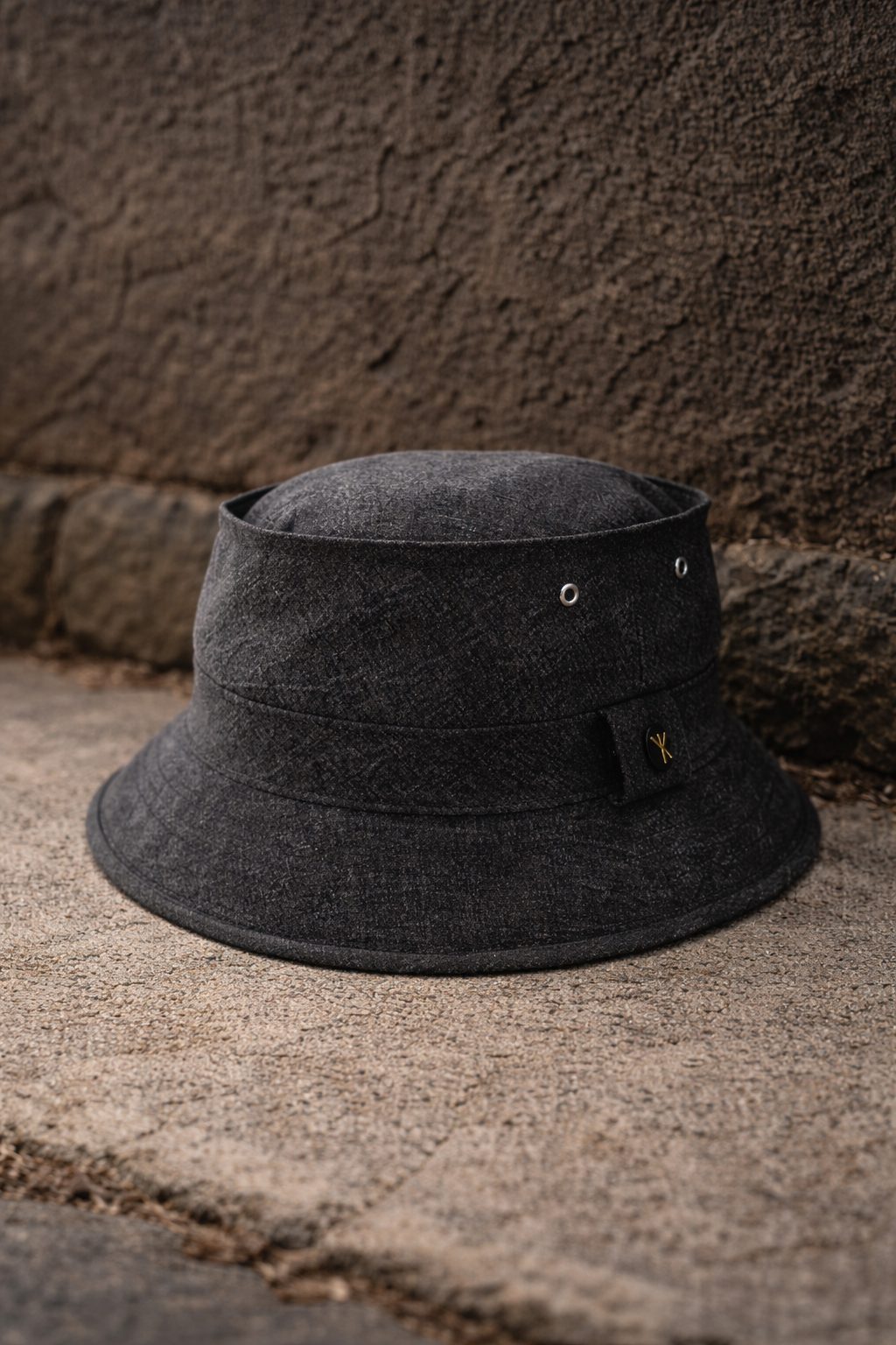 KOJI YAMANISHI Grey Fashion Hat - Image 2