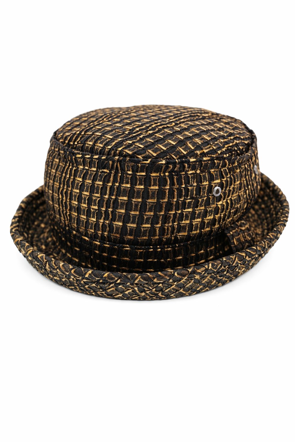 KOJI YAMANISHI Gold Fashion Hat - Image 4
