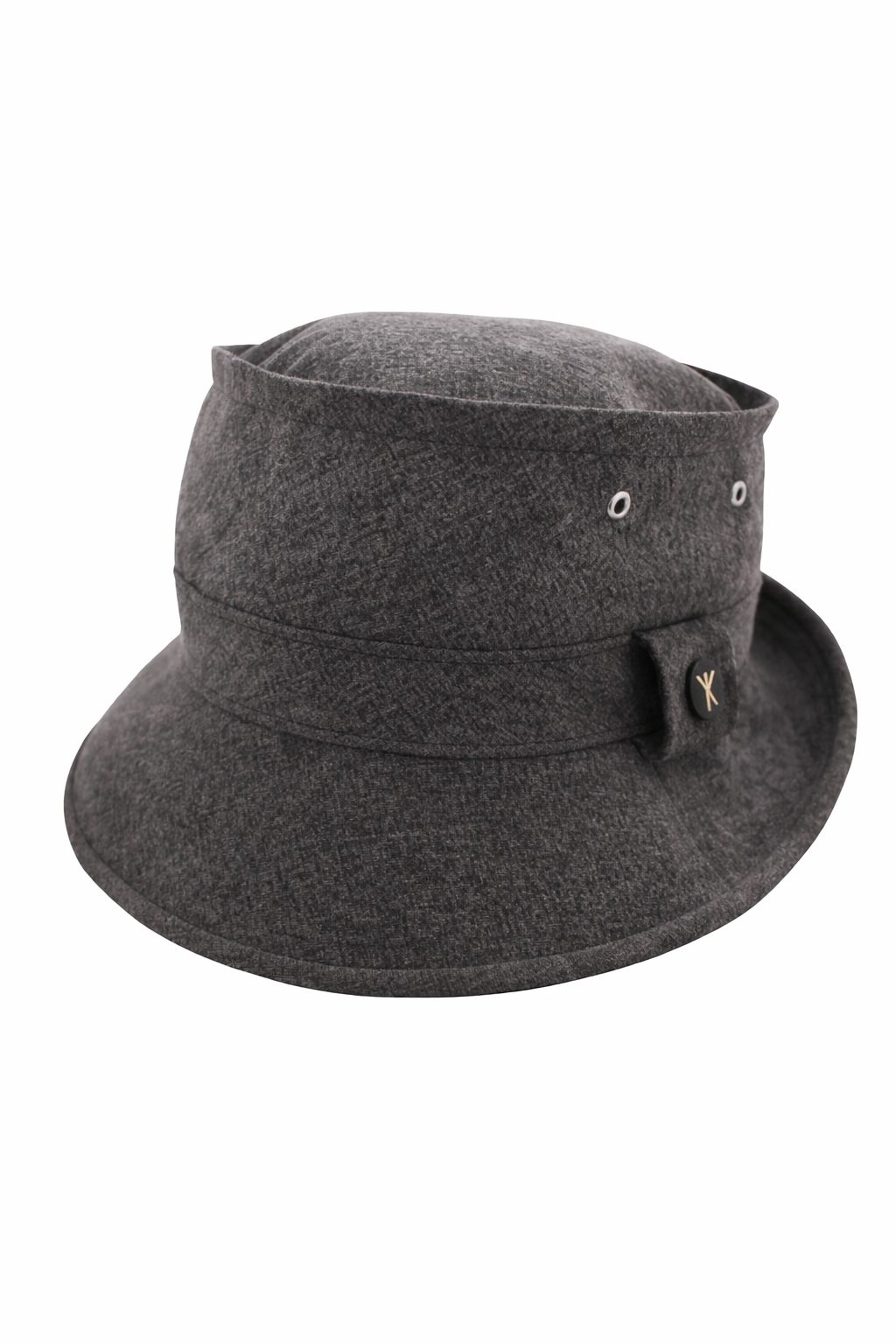 KOJI YAMANISHI Grey Fashion Hat - Image 3