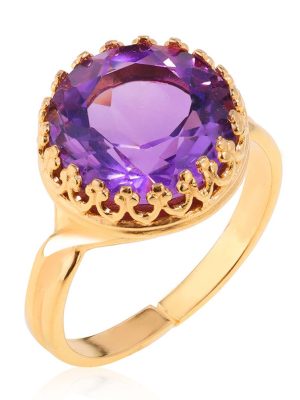 LNB Jewellery Violet Amethyst Ring