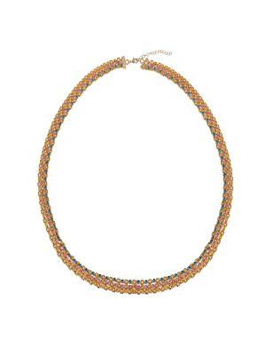 LNB JEWELLERY Multi Color Chain Necklace