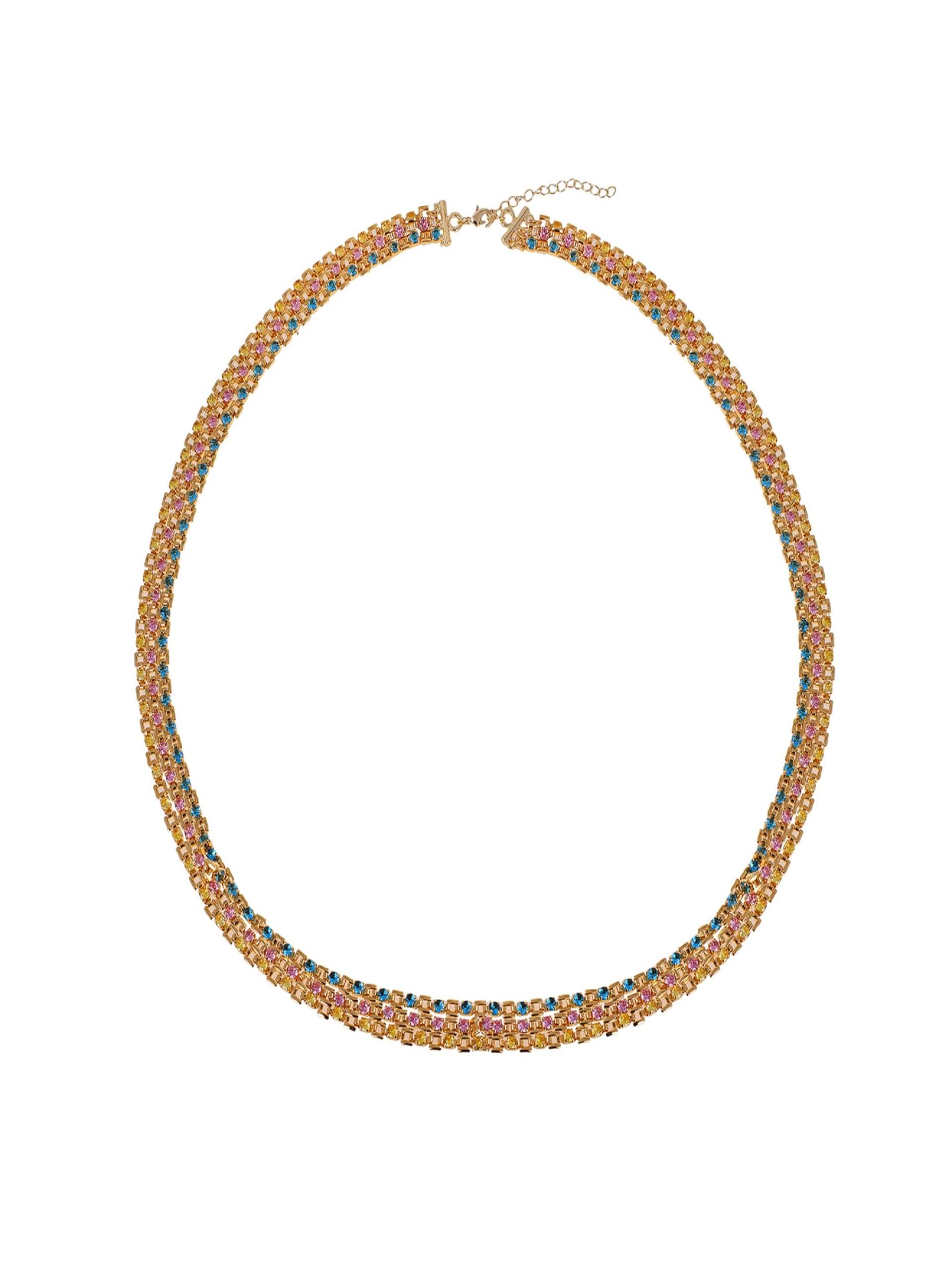 LNB JEWELLERY Multi Color Chain Necklace