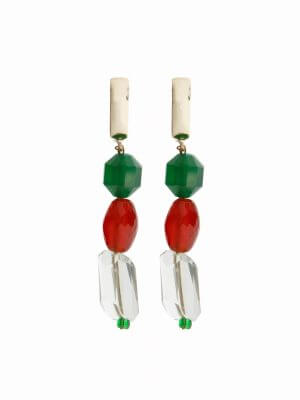 LNB Jewellry Multi-Color Agate Earrings