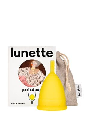 Lunette Period Cup Yellow Size 2, Reuse For 10 Years