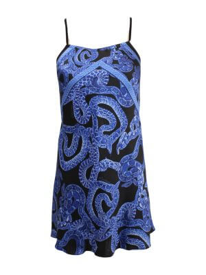 MONZLAPUR Animal Print Cocktail Dress