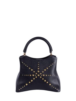 Mariana Malni Black Calf Leather Medium Handle