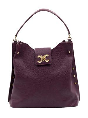 Mariana Malni Red Calf Leather Medium Hobo