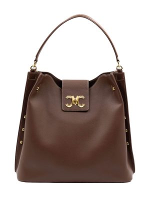 Mariana Malni Brown Calf Leather Hobo