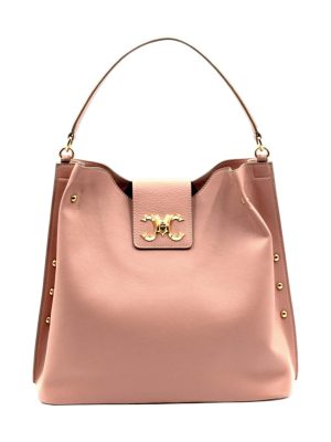 Mariana Malni Pink Calf Leather Medium Hobo