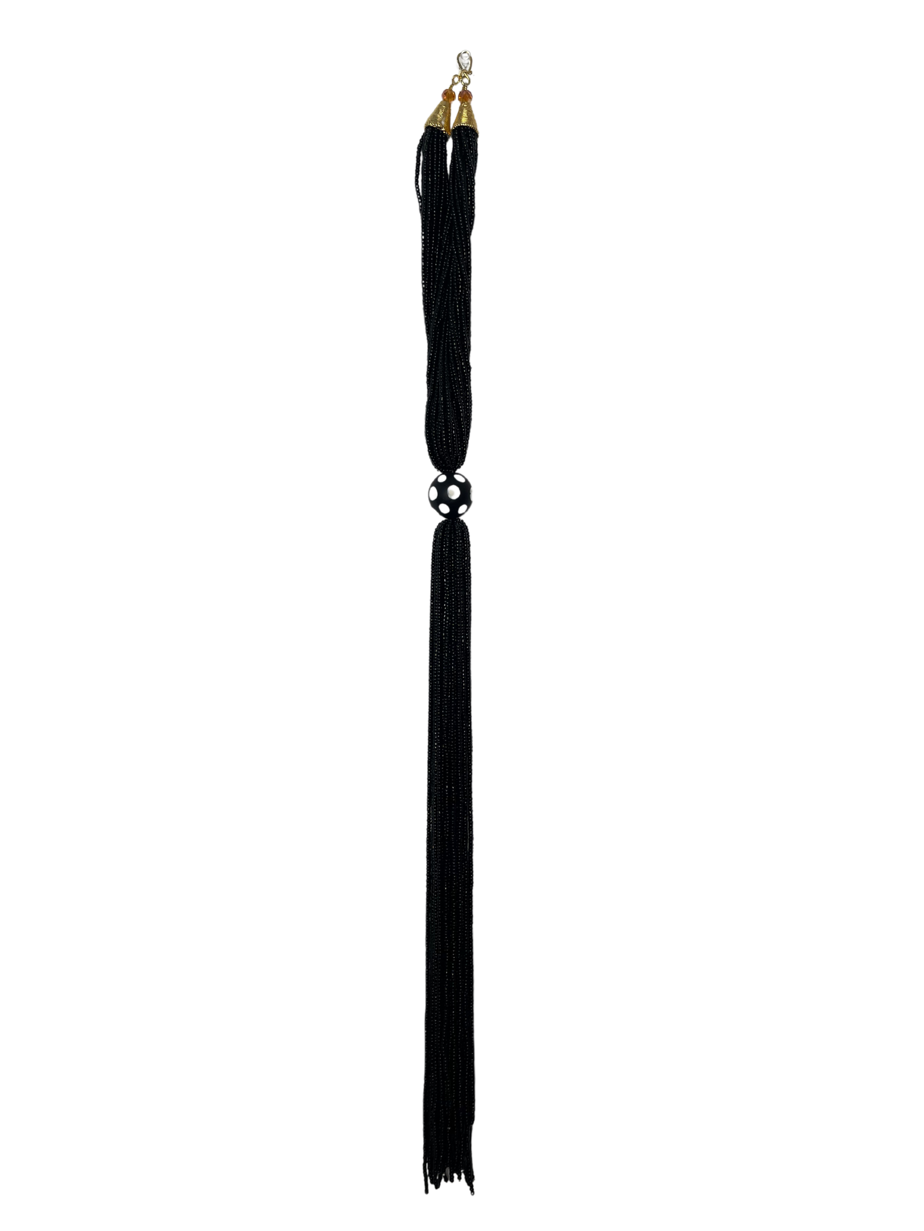 Modern Natured Store Black Glass Necklace
