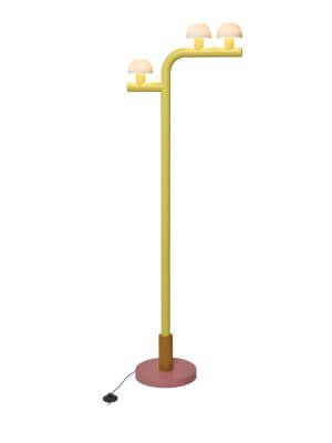 Mr. Johns Goods Woaw Single Double Yellow Floor Lamp