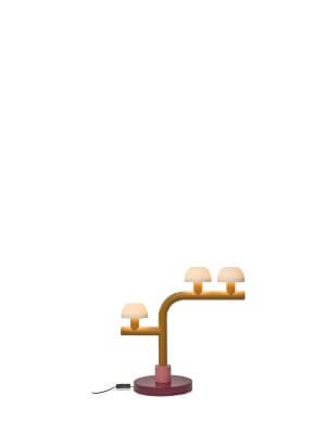 Mr. Johns Goods Woaw Single Double Tan Table Lamp