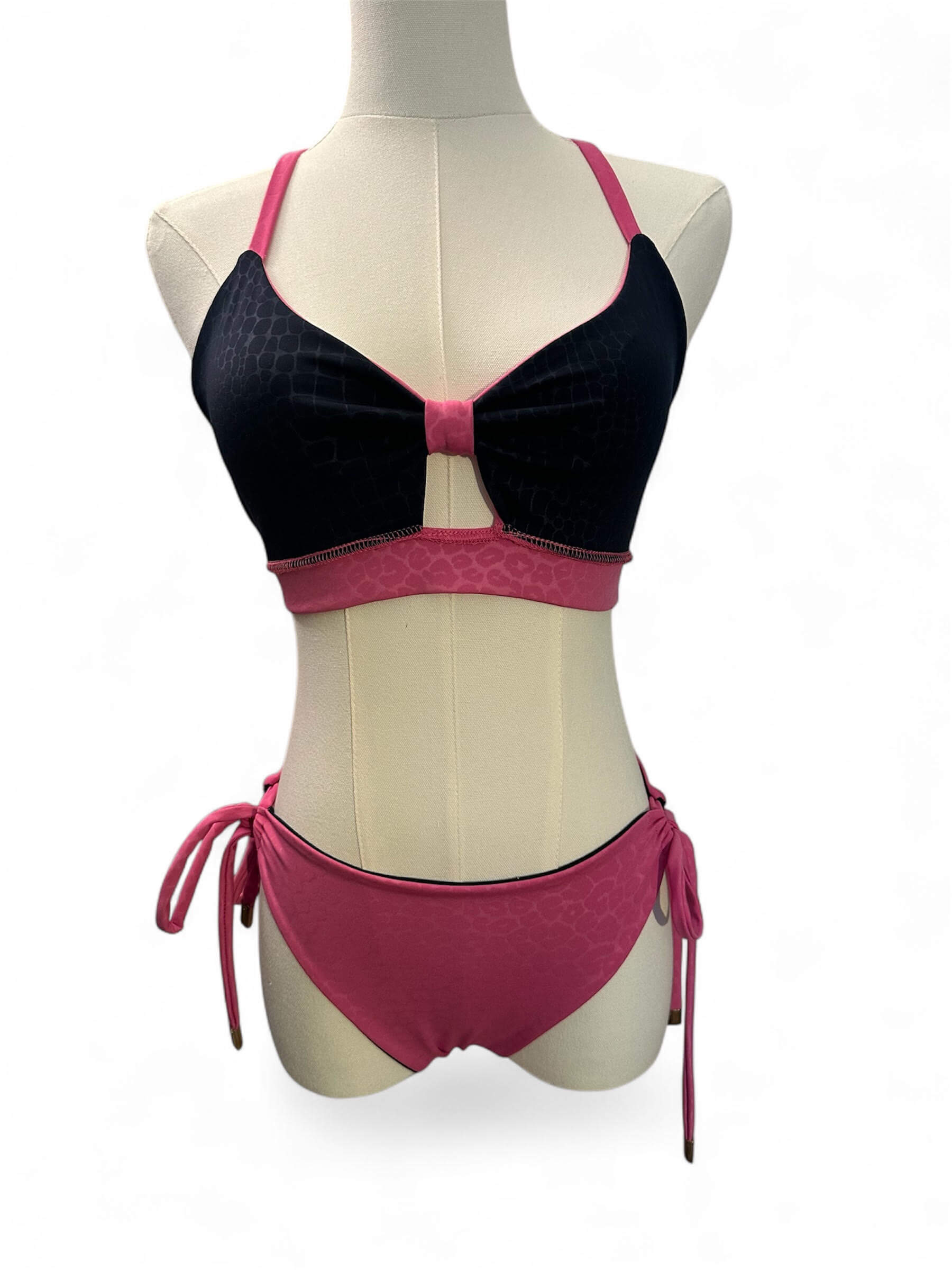 Mundoeye pink reversible bikini