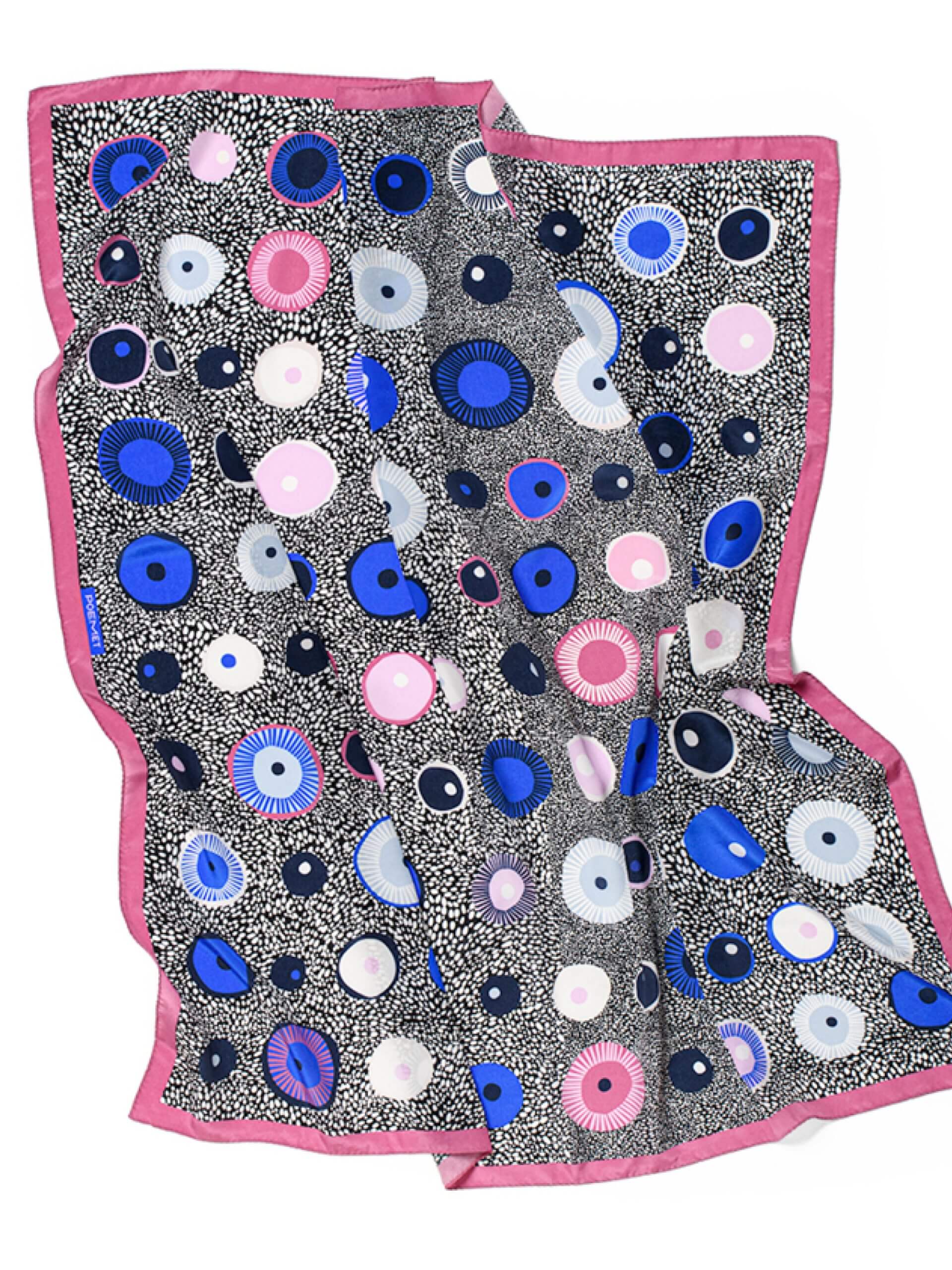 POEMET ‘Chaotic Order’ Silk Scarf - Image 5