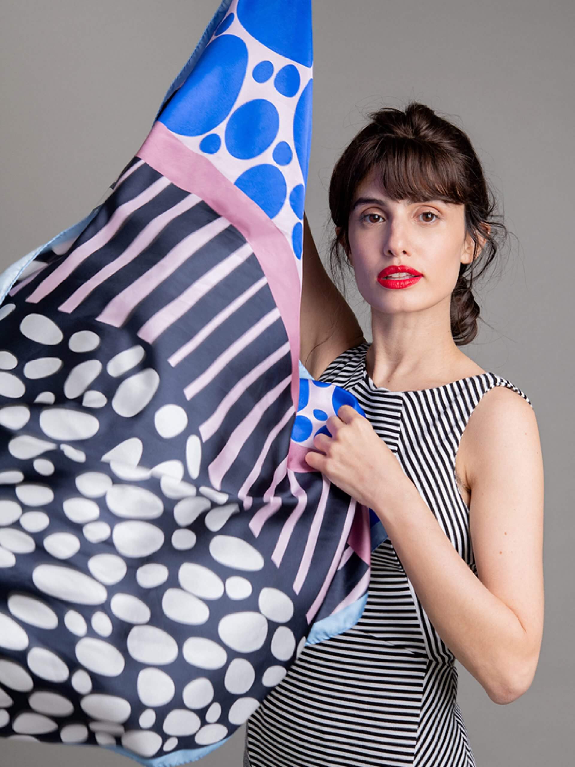 POEMET ‘Closer’ Silk Scarf - Image 6