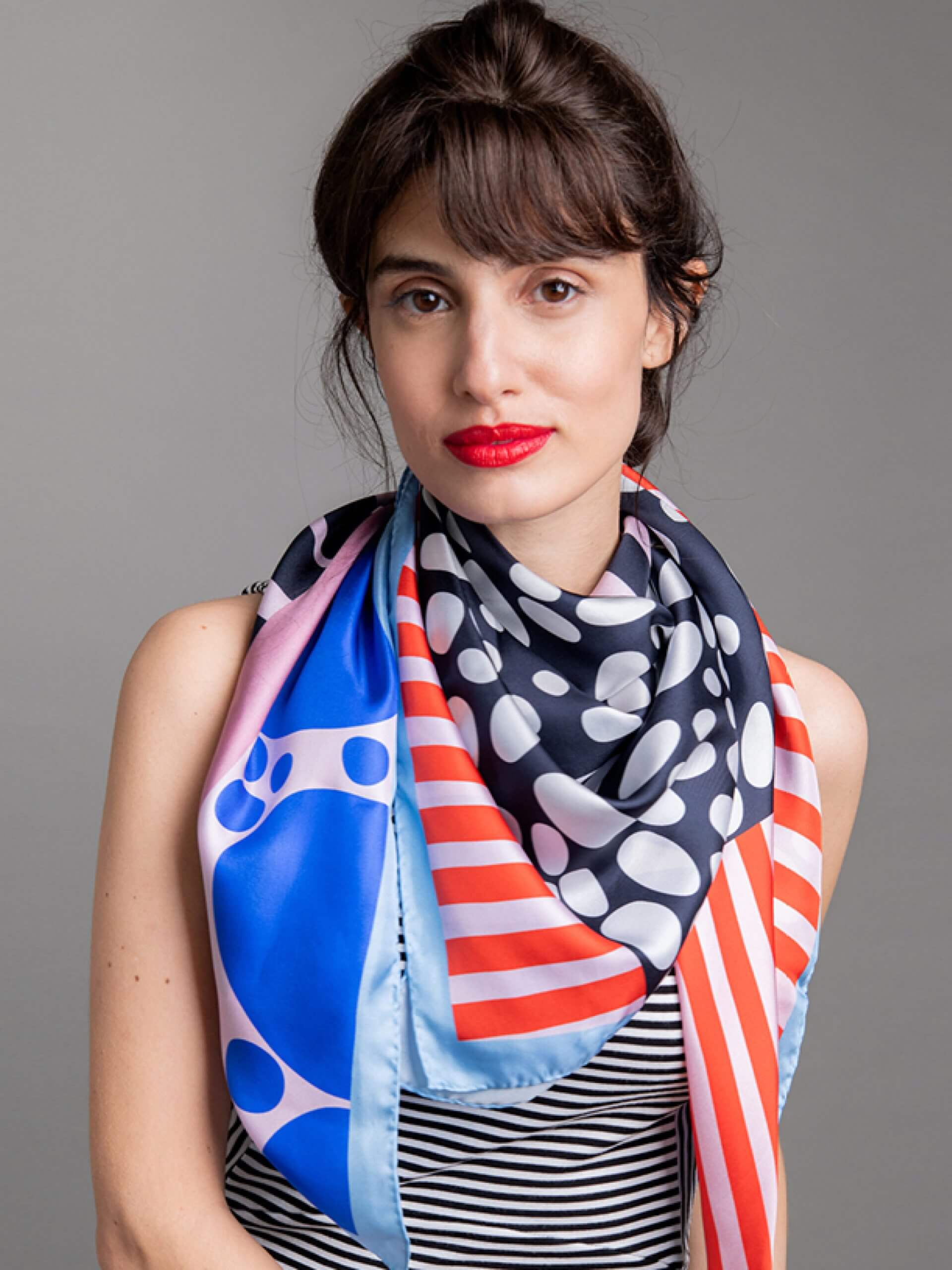 POEMET ‘Closer’ Silk Scarf - Image 5