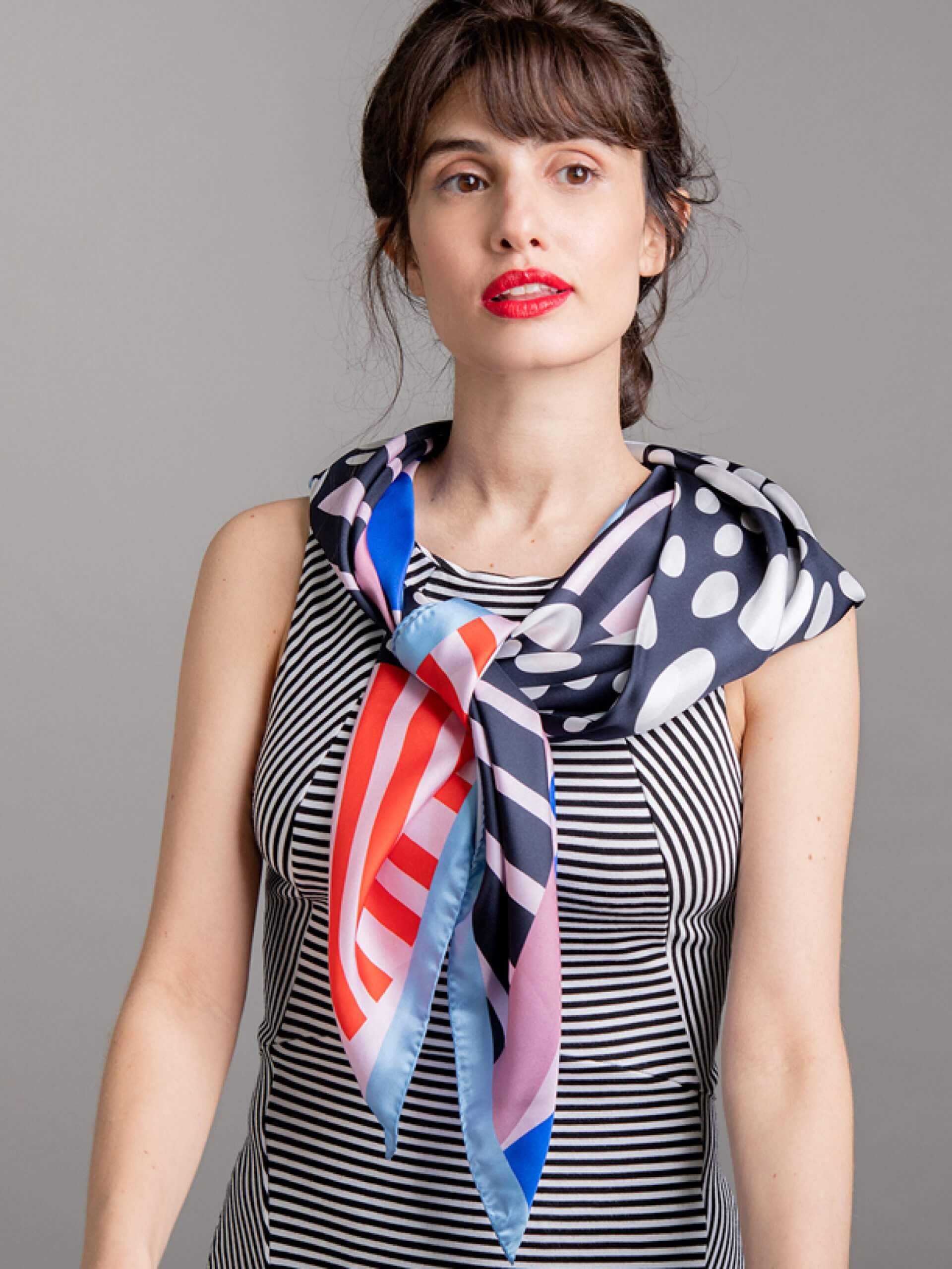 POEMET ‘Closer’ Silk Scarf - Image 4