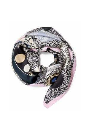 POEMET ‘In the Beginning’ Silk Scarf