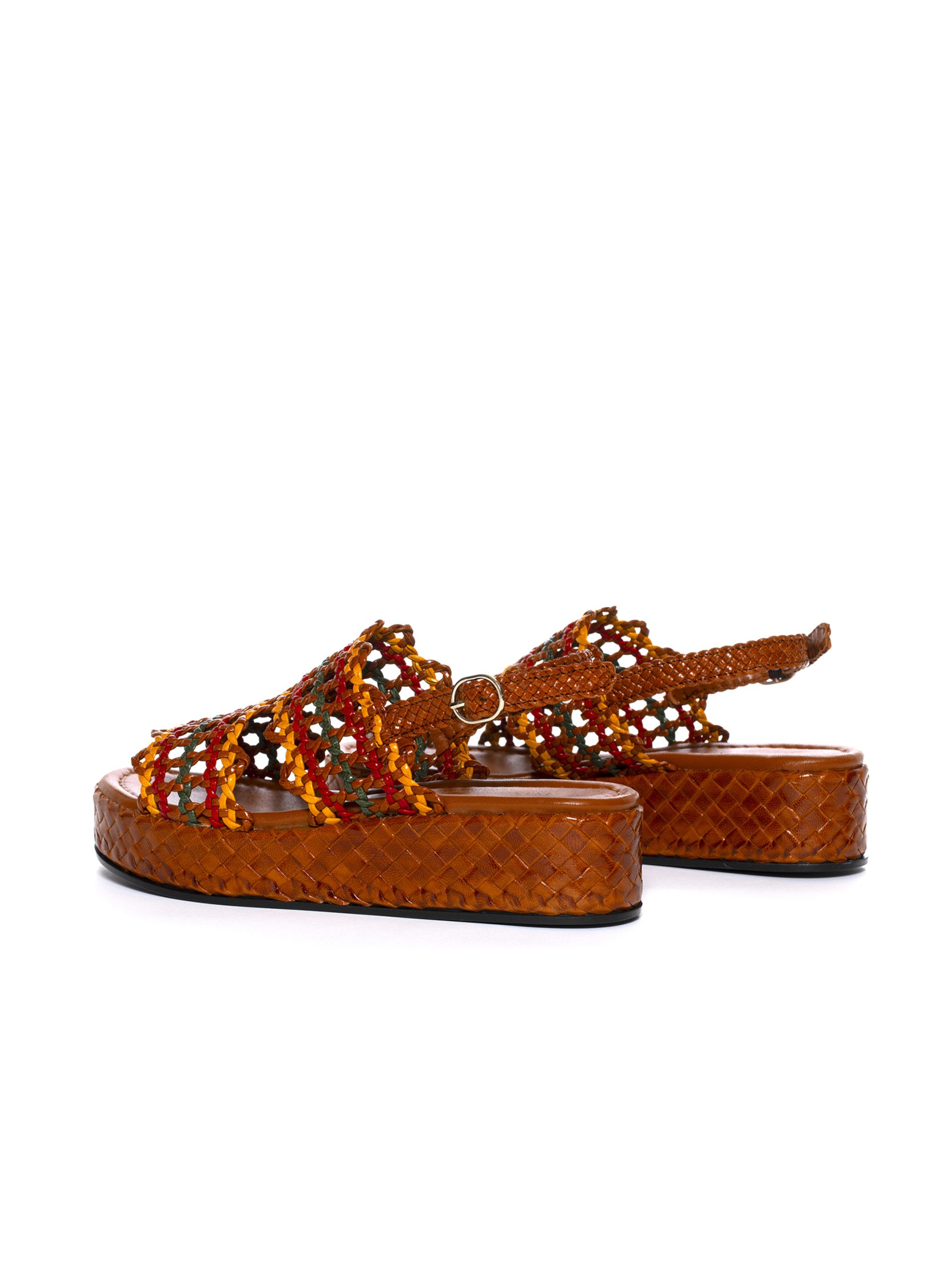 PONS QUINTANA Brown Platforms Sandal - Image 5
