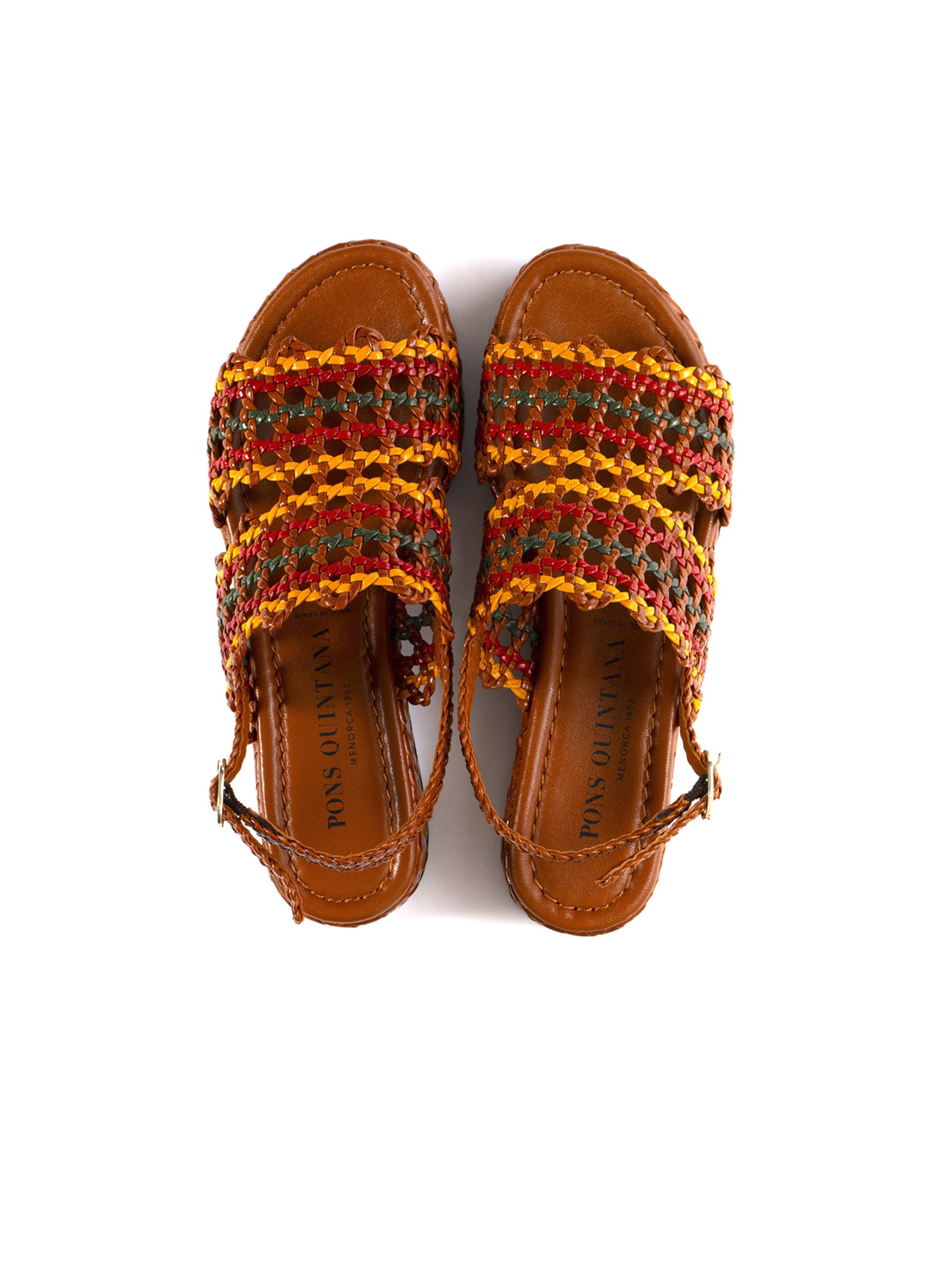 PONS QUINTANA Brown Platforms Sandal - Image 6