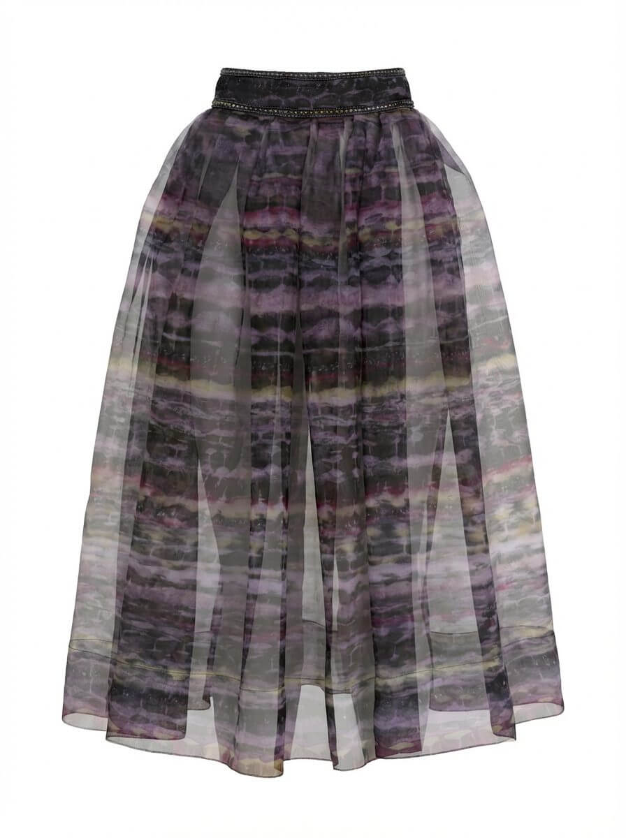 Paper Dolls Collection Multi-Color Maxi Skirt - Image 3