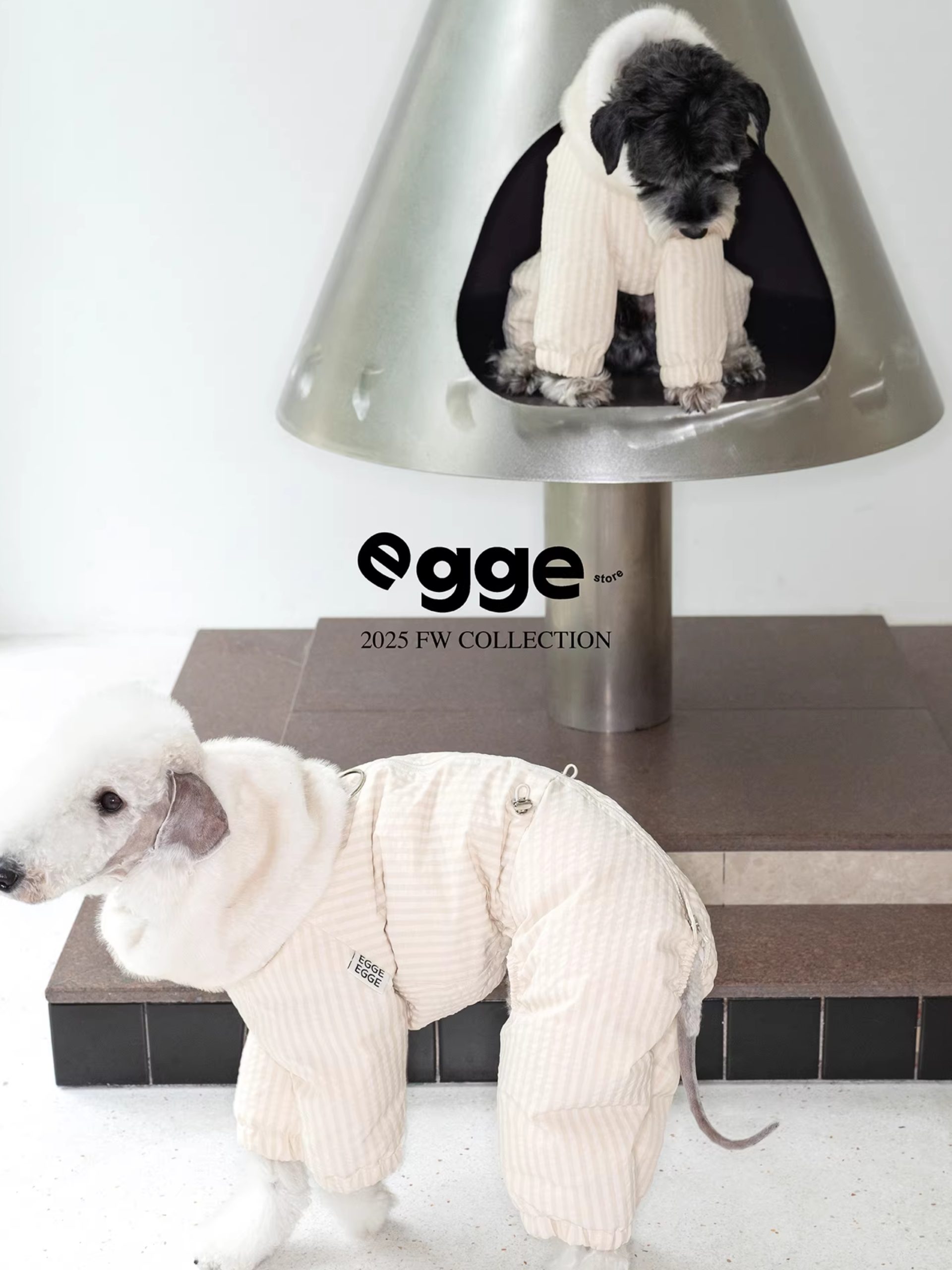 Pawelier White Down Coat Coat/Outerwear - Image 5