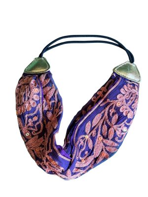 PERIPHERII The Trellis — Hand-Embroidered Headband