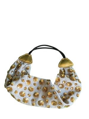 PERIPHERII Volute — Sequin Spiral Stretch Headband