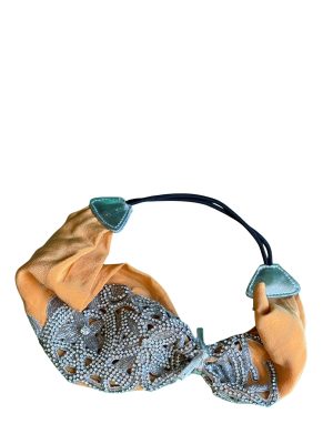 PERIPHERII The Tiara — Crystal-Embroidered Peekaboo Headband