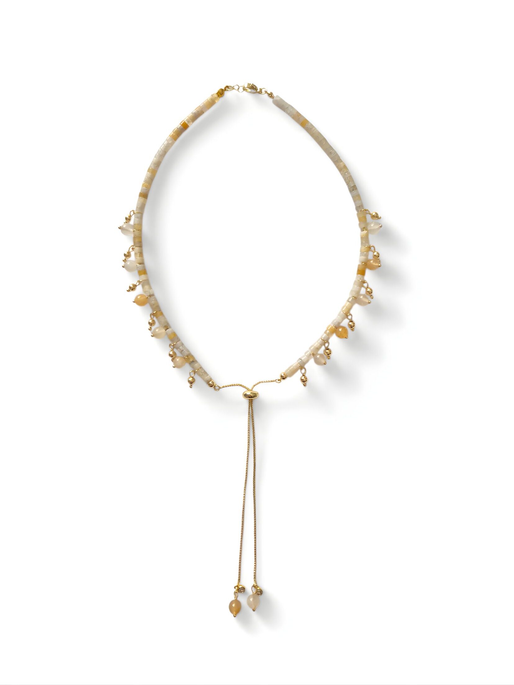 Perry Bijoux Sunstone Boho Necklace