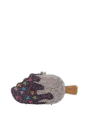 Rosa Isela “lick me” chocolate crystal bag