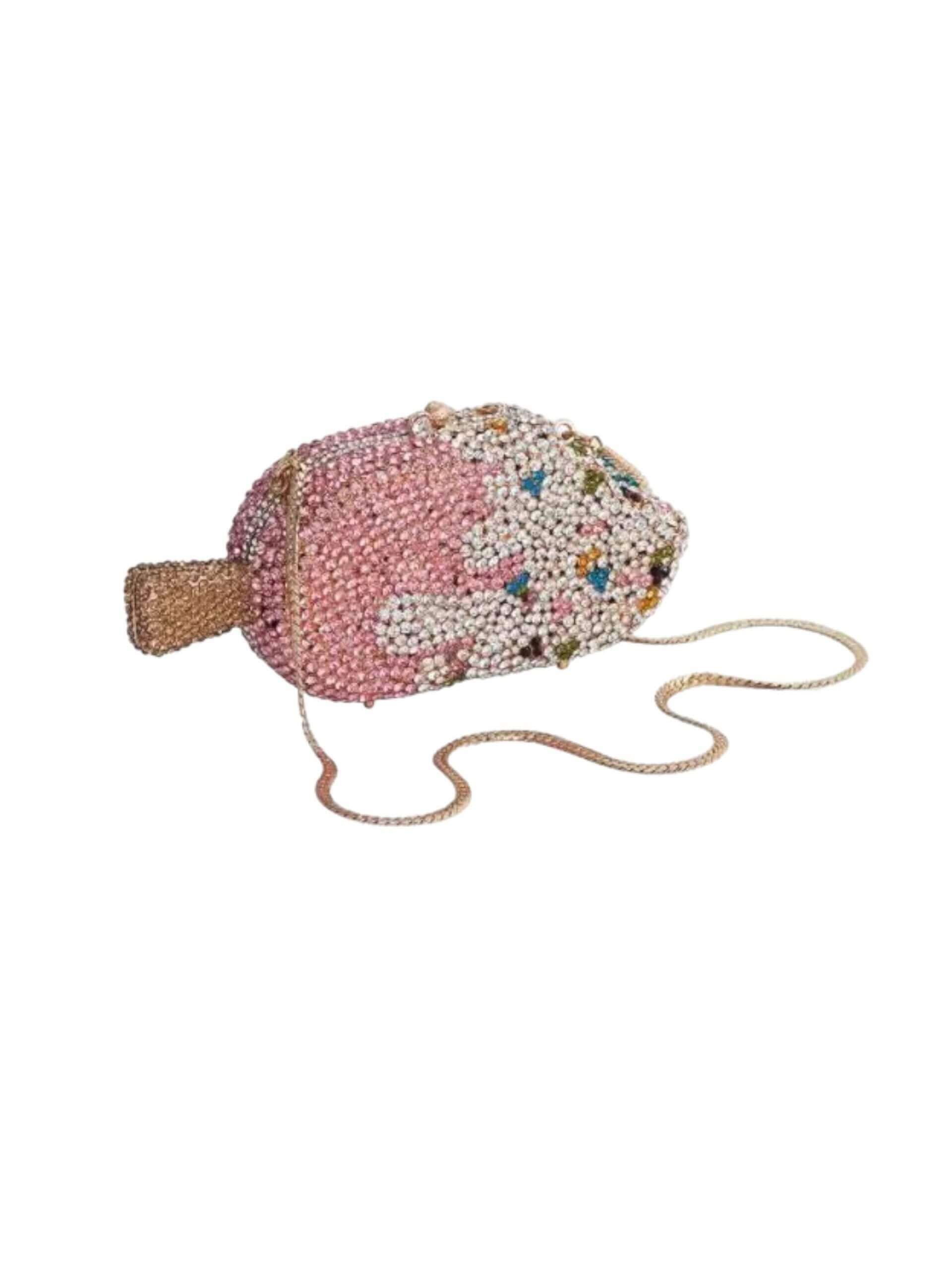 Rosa Isela “lick me” clutch pink bag - Image 2