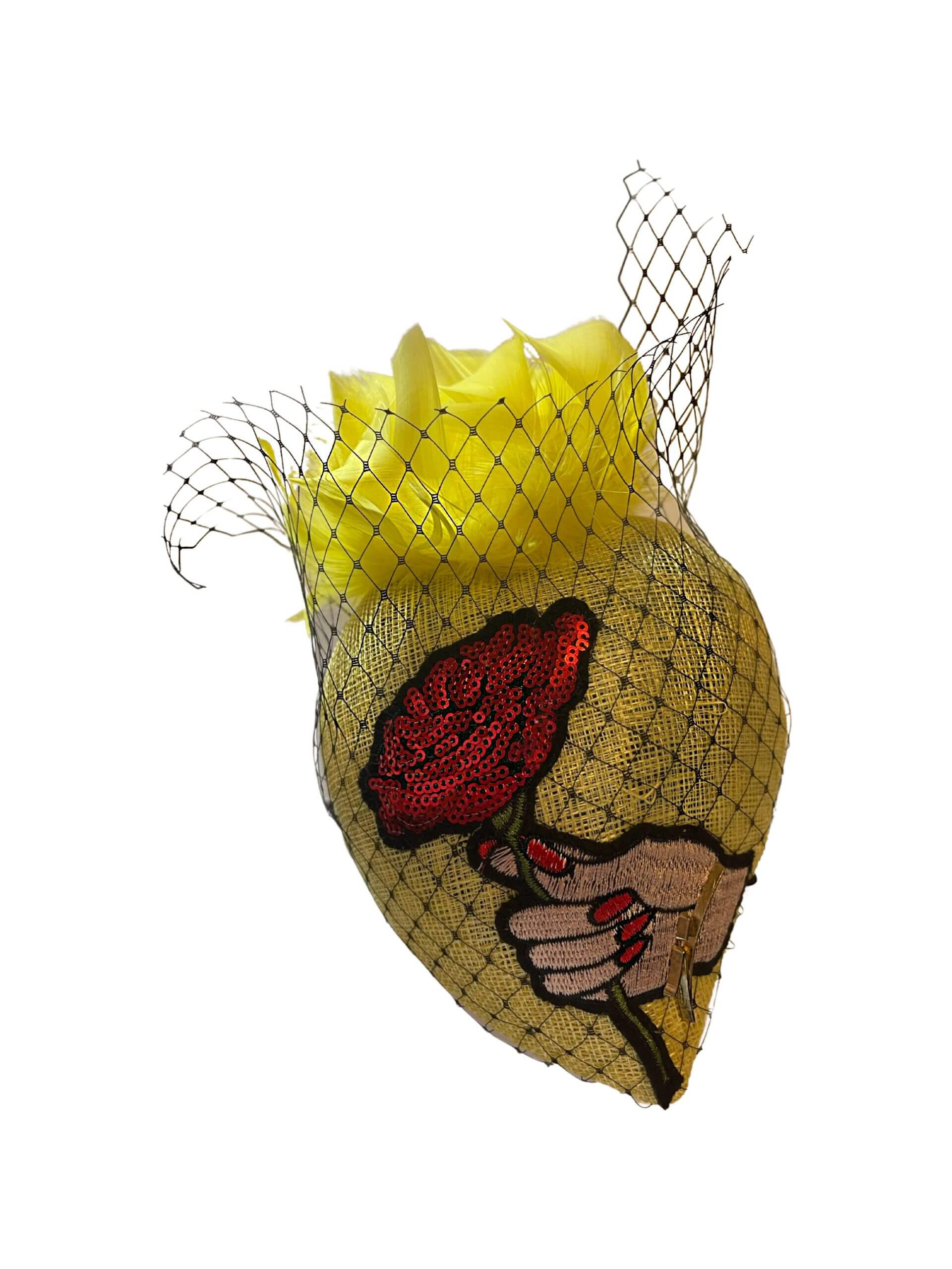 Rosa Isela cocktail Fascinator