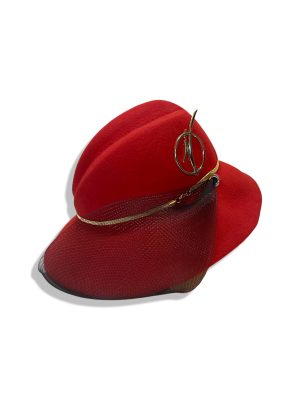 Rosa Isela Red Gánster Girl Hat