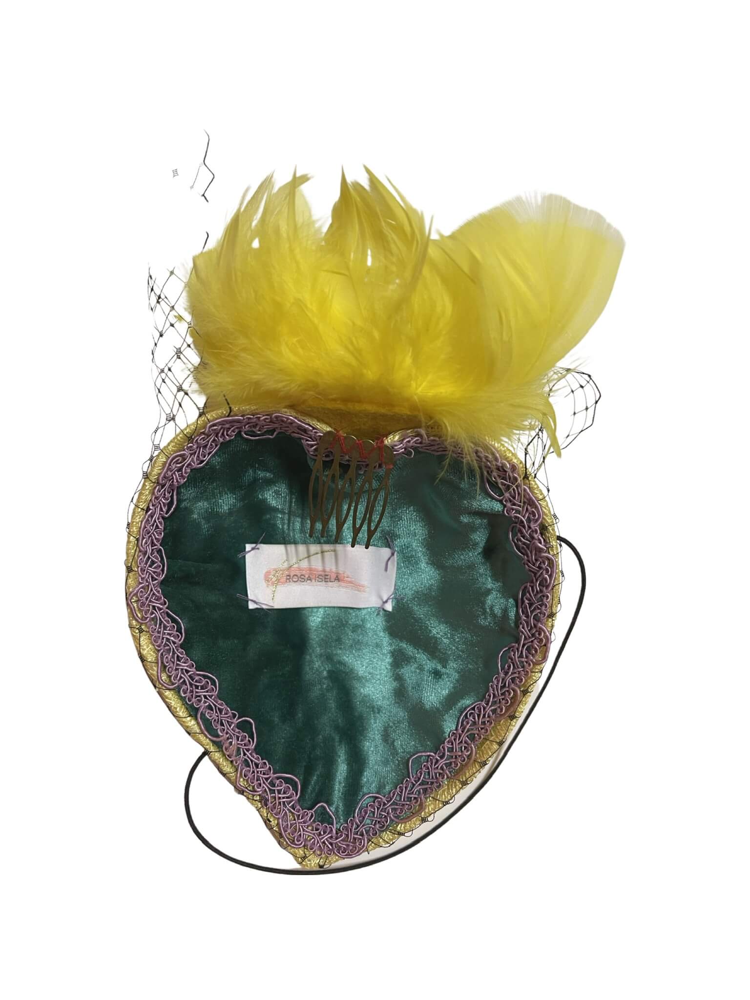 Rosa Isela cocktail Fascinator - Image 2
