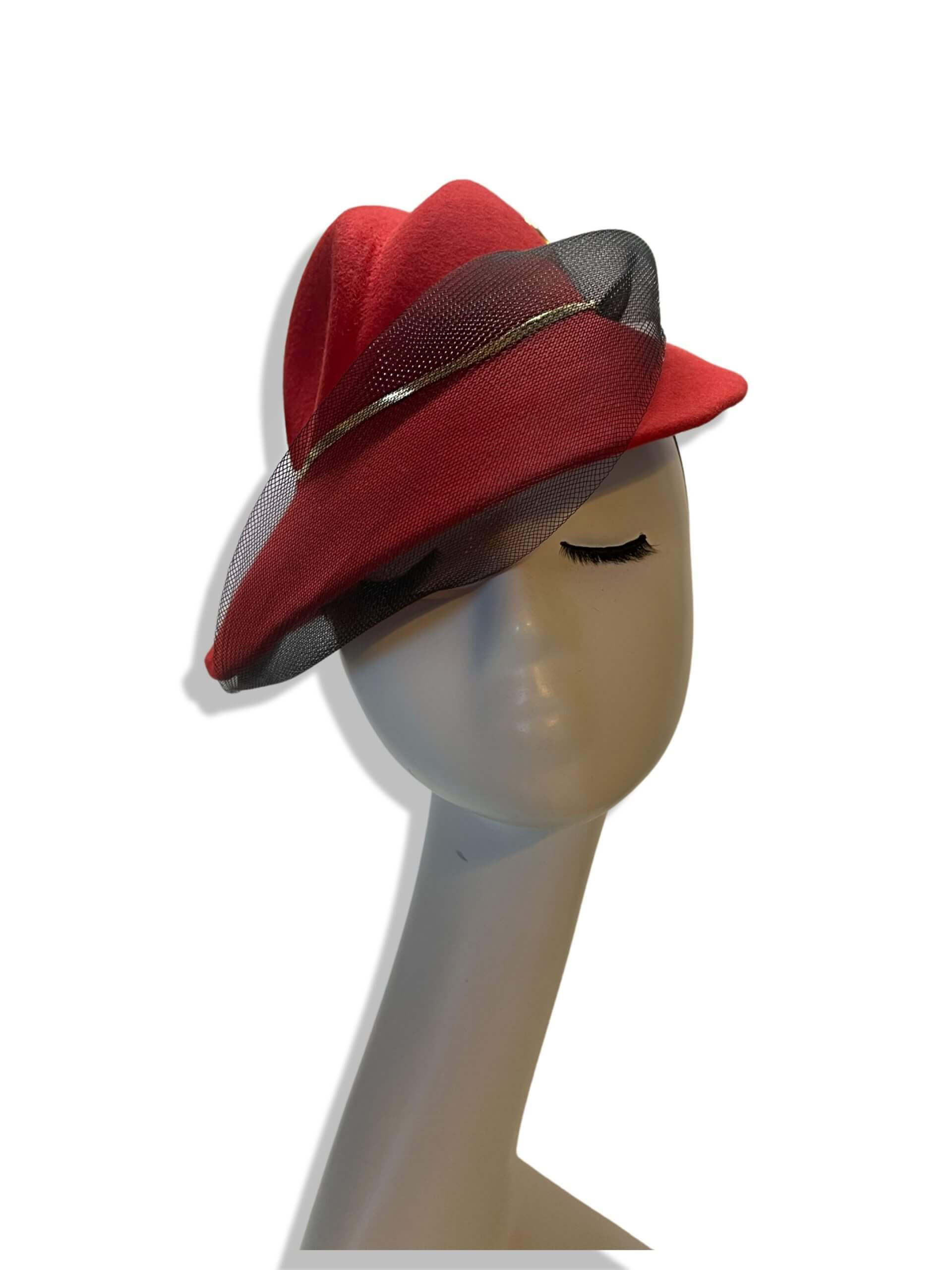 Rosa Isela Red Gánster Girl Hat - Image 2