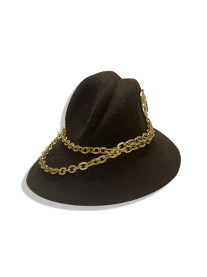 Rosa Isela Brown Gánster Girl Hat