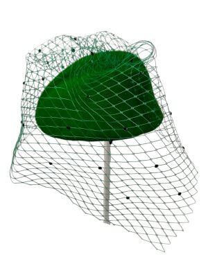 Rosa Isela Green Fascinator Hat