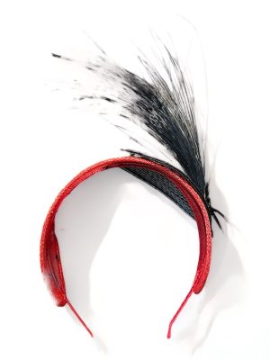 Rosa Isela Parisisal Straw and Sinamay Fascinator Hat