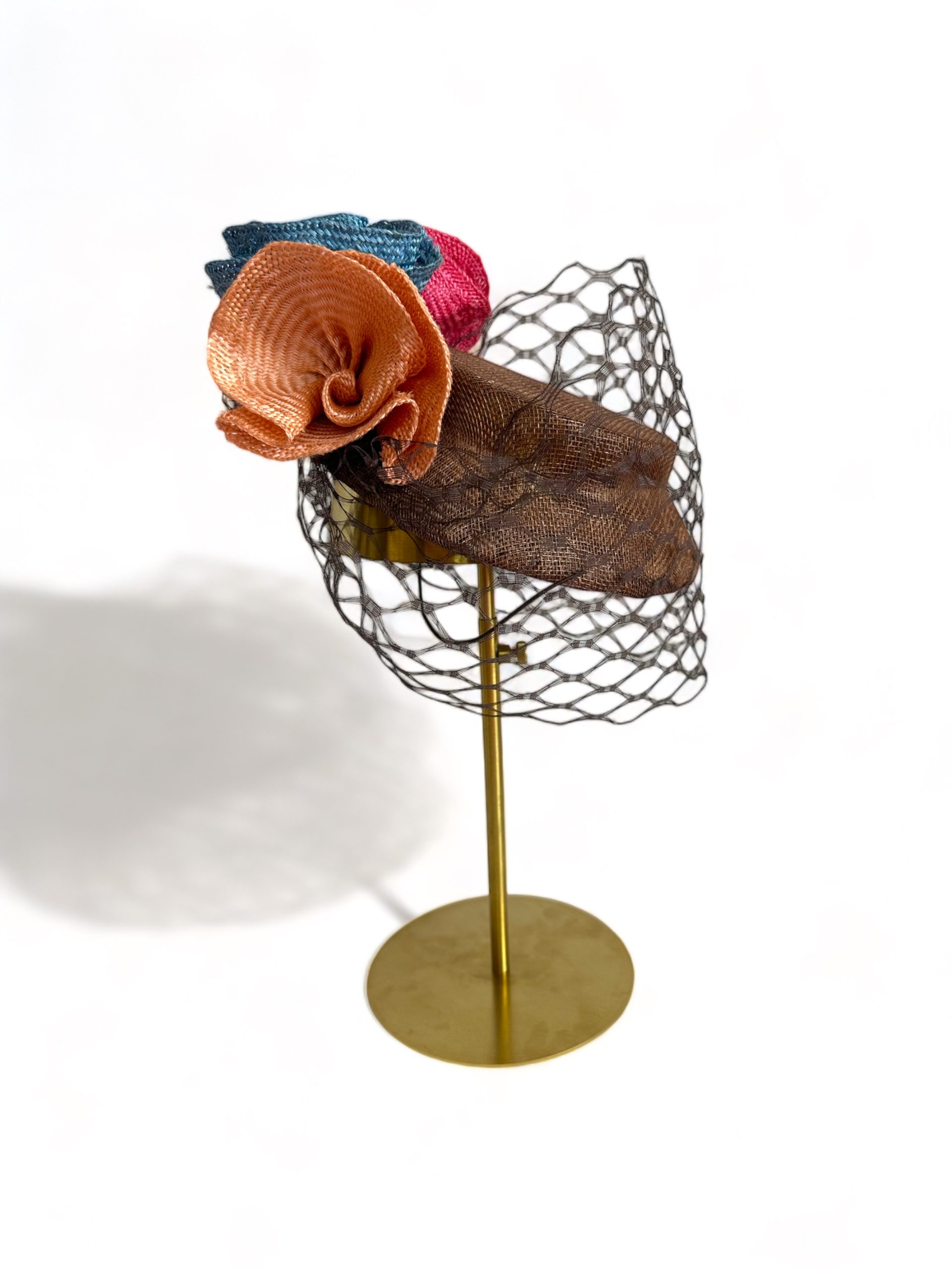 Rosa Isela hat Part time adult fascinator - Image 2