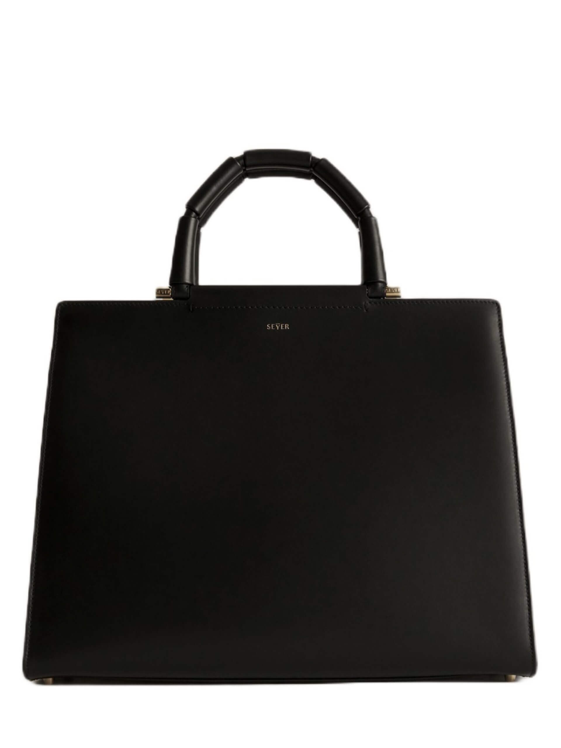 SEYER Black Segment Duet Tote Bag Medium