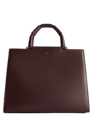 SEYER, Bordeaux, Segment Duet Tote Bag (L)